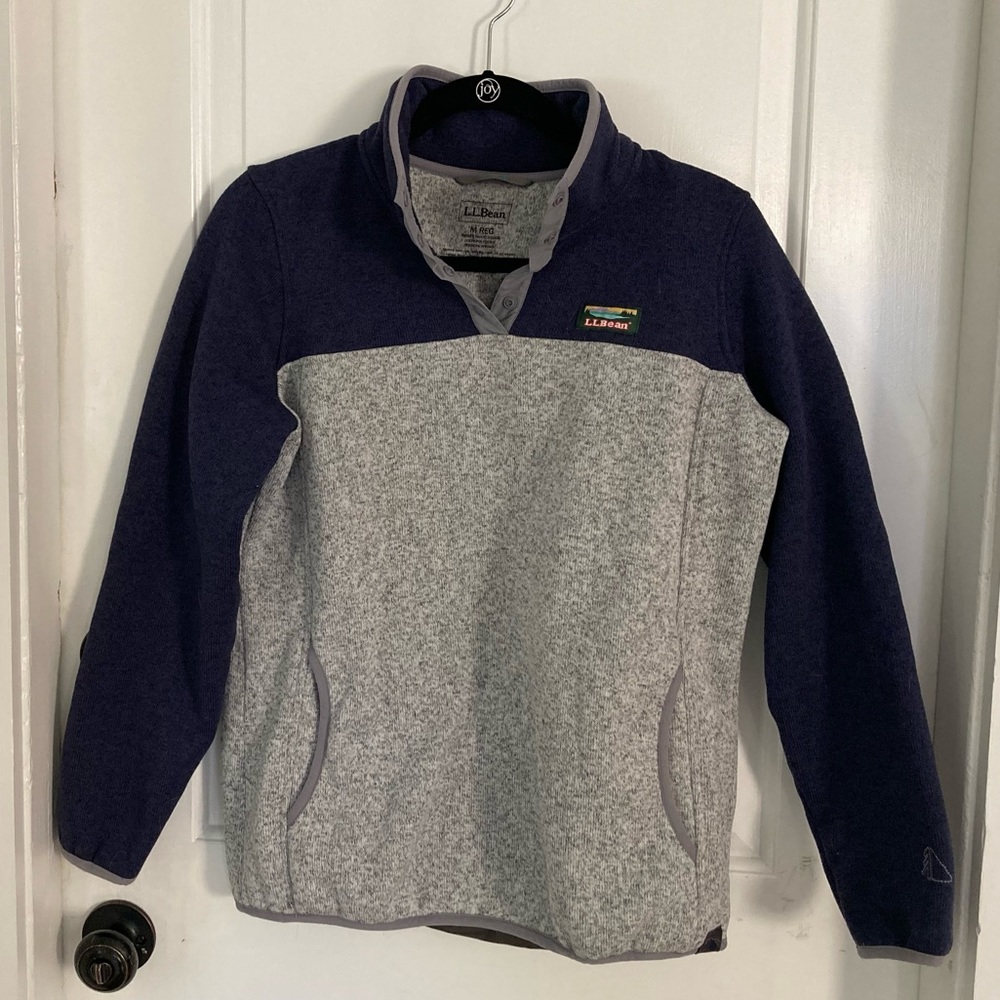 LLbean Sweater Fleece Pullover